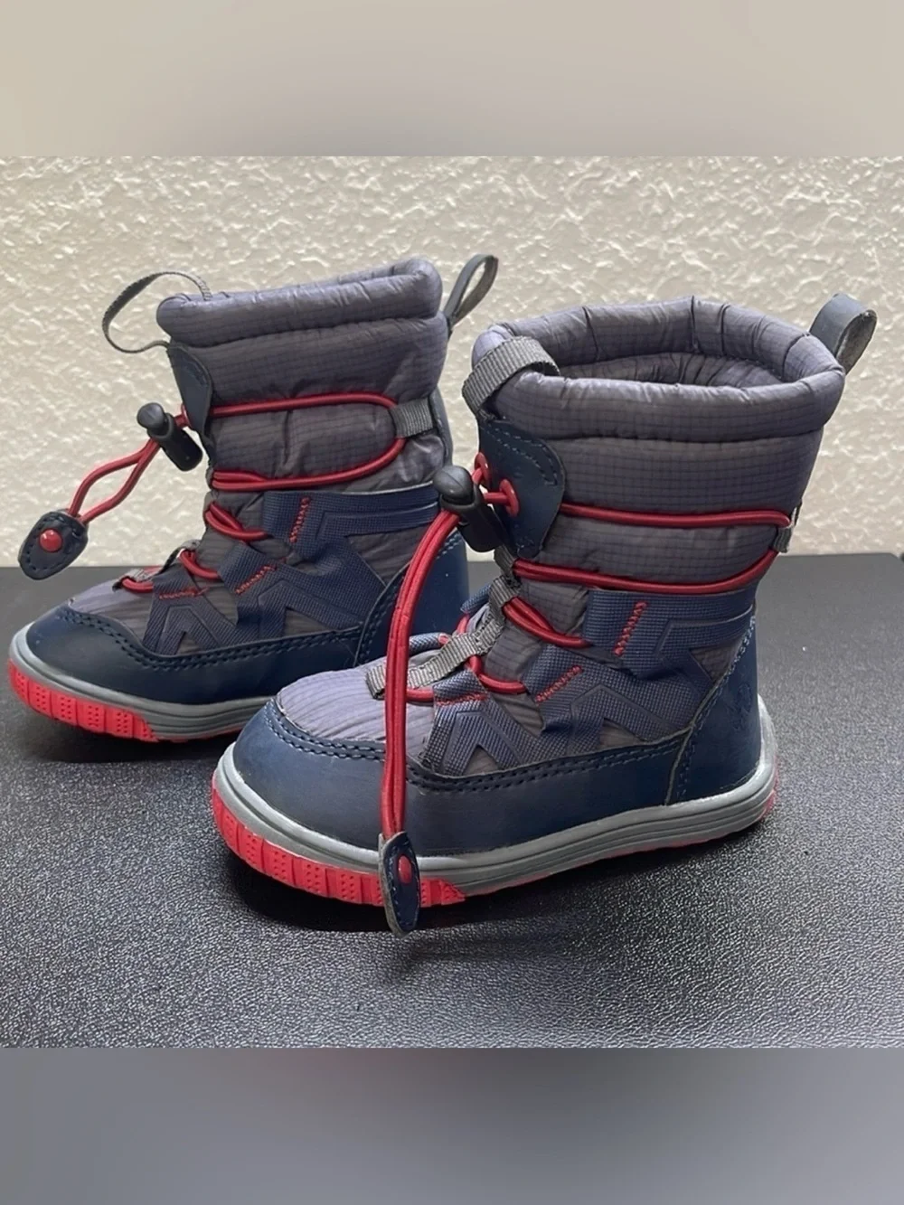Northside Toddler Boy's Toboggan Polar Snow Boot Gray Size 5